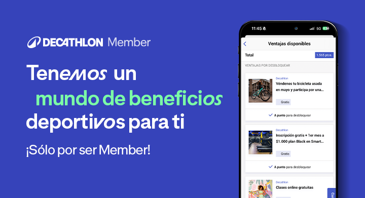 Tenemos un mundo de beneficios deportivos para ti 