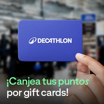 ¡canjea tus puntos por gift cards!