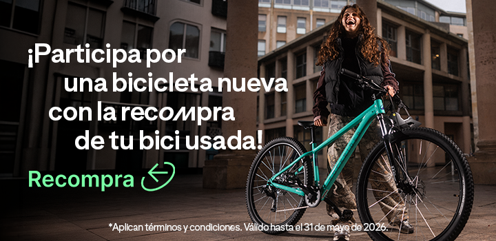 Participa por una bicicleta nueva con la recompra de tu bici usada 
