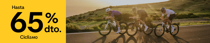 Hasta 65% de dto. en ciclismo