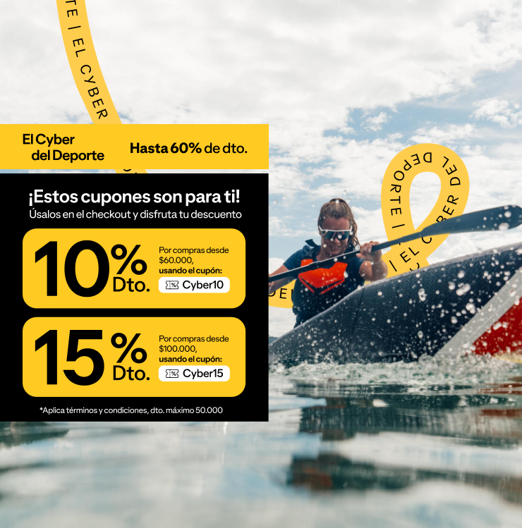 Cyber del deporte hasta 60% de dto. 