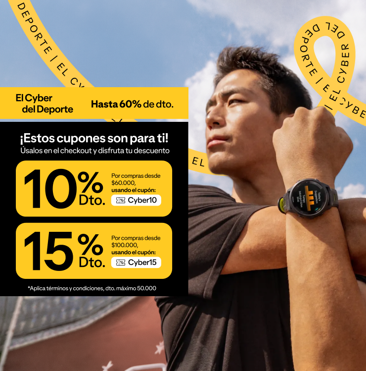 Cyber del deporte hasta 60% de dto. 