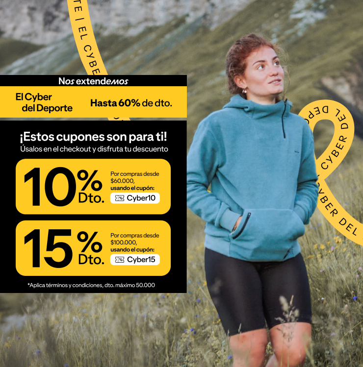 Cyber del deporte hasta 60% de dto. 