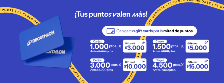 ¡Tus puntos valen más! Canjea gift cards por la mitad de puntos Member.