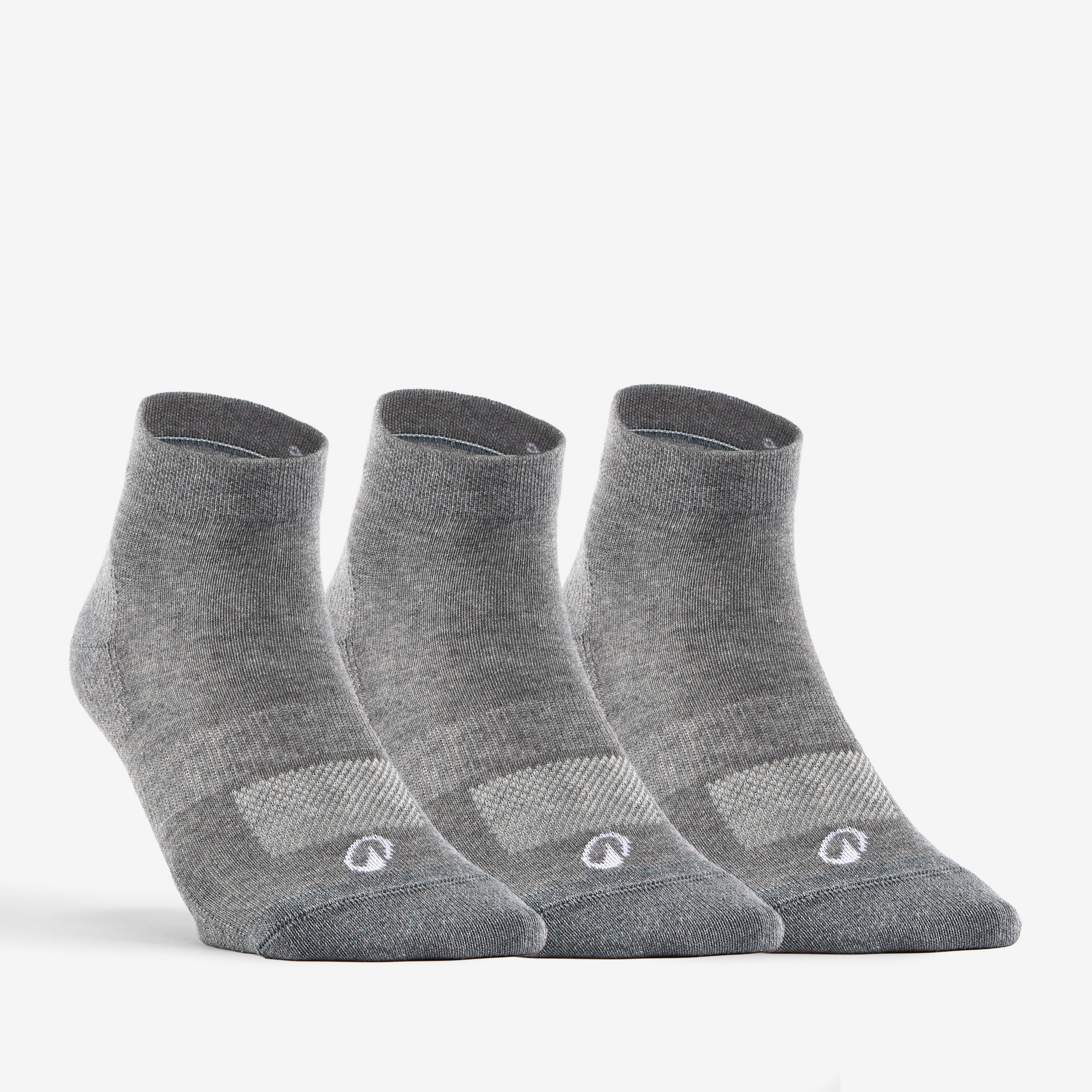 Pack de 3 calcetines media caña RS160 gris