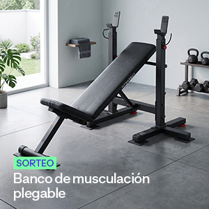 Sorteo banco de musculación plegable