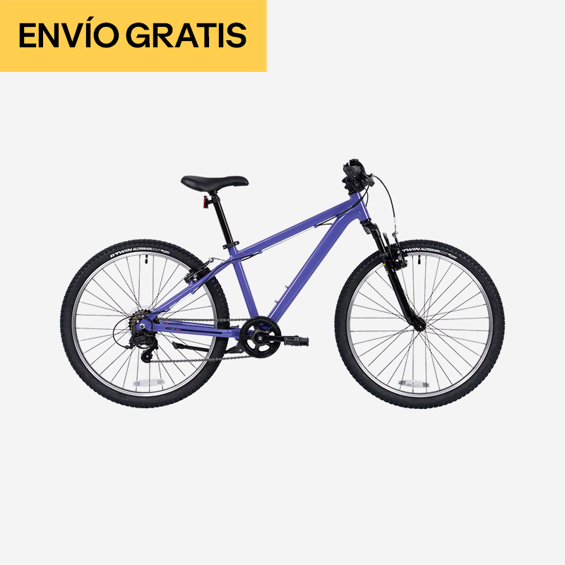 Bicicleta MTB Expl500 cuadro aluminio 24"