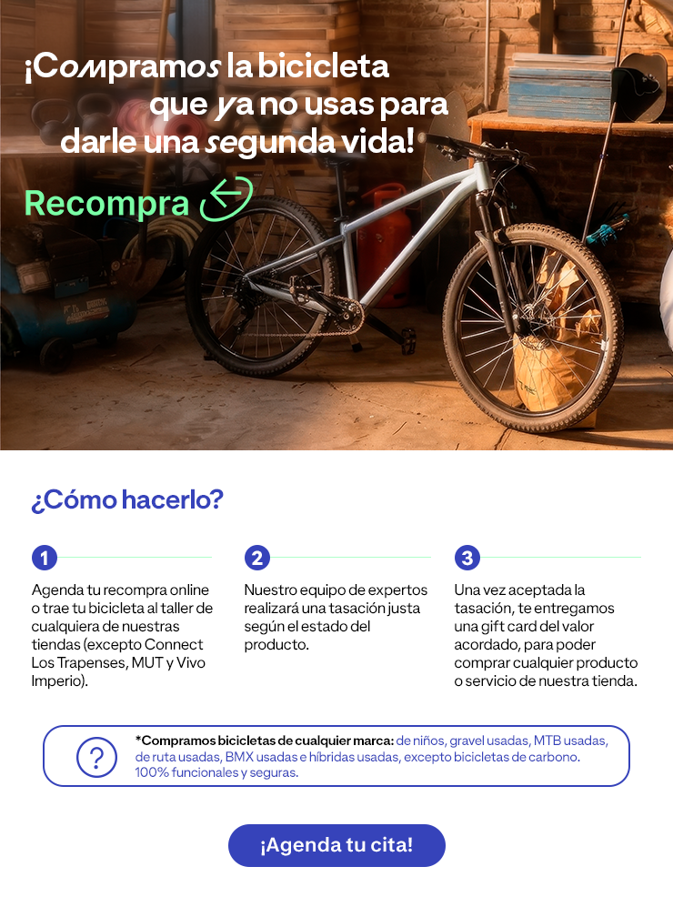 ¡Compramos la bicicleta que ya no usas para darle una segunda vida!