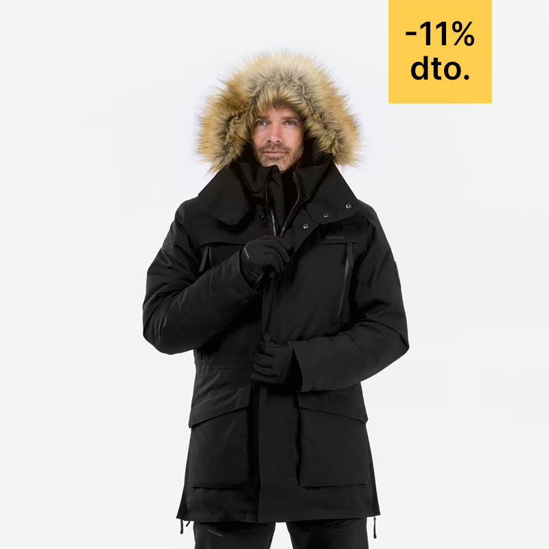 Parka impermeable -20° con 11% de dto.