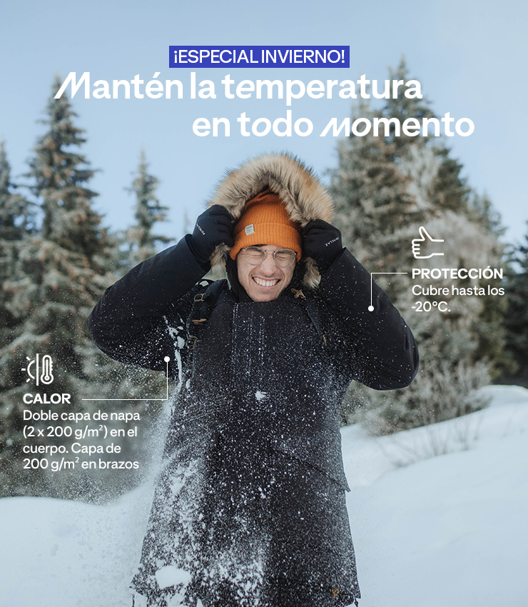 Mantén la temperatura en todo momento