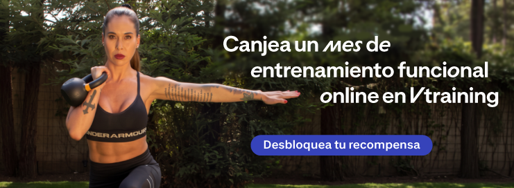 Canjea un mes de entrenamiento funcional online en Vtraining