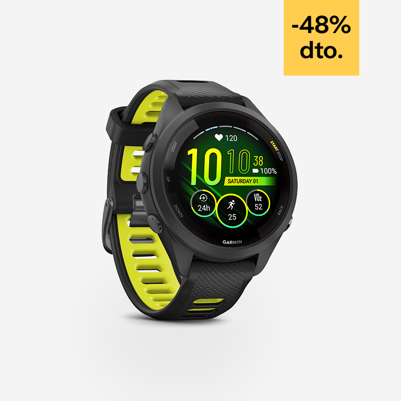Reloj Forerunner 265S Music GPS Multideporte con 48% de dto. 