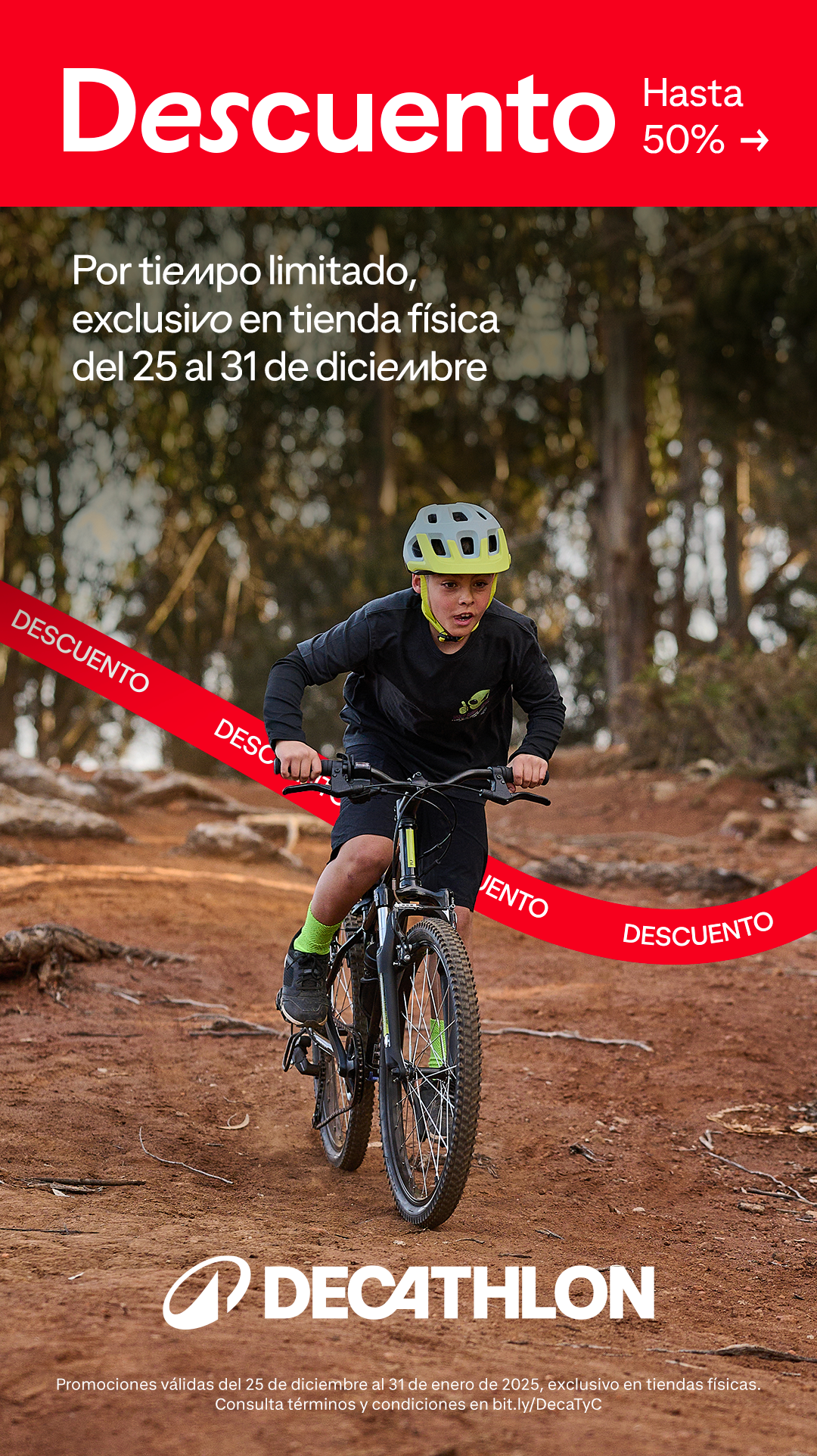 Descuentos hasta 50%