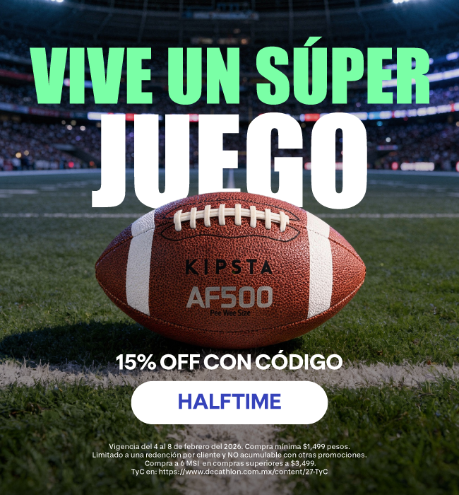 Súper Juego 15% off Código HALFTIME
