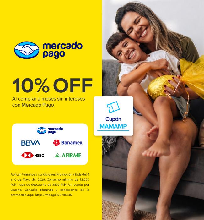 10% OFF con Mercado Pago