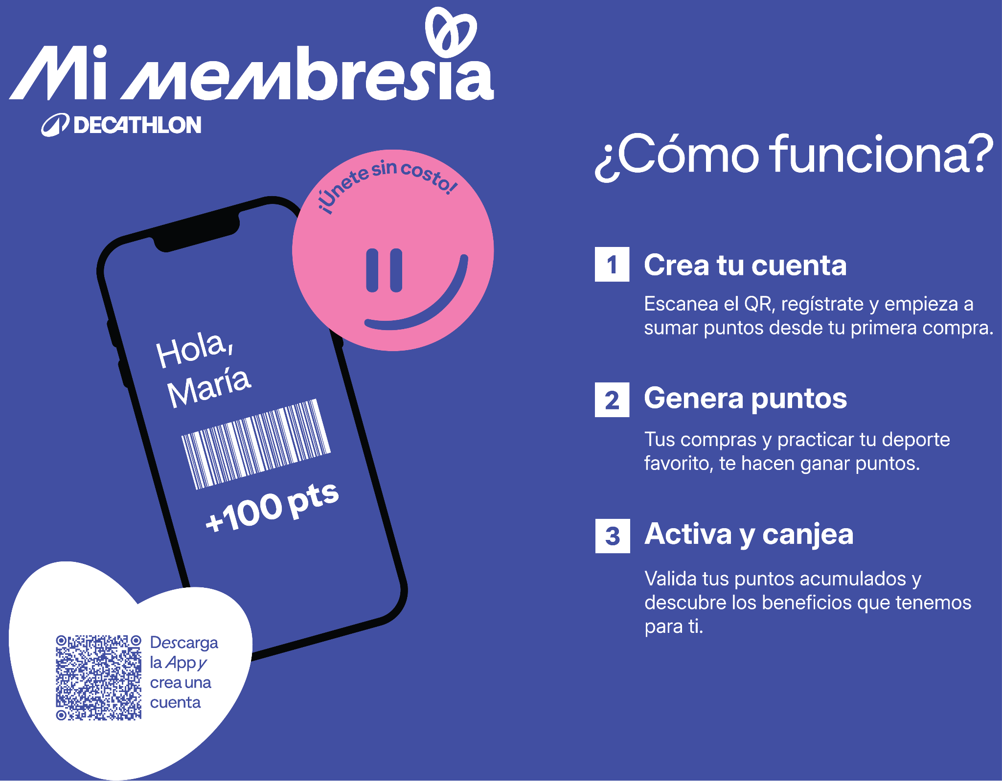 Registrate Mi Membresía Decathlon