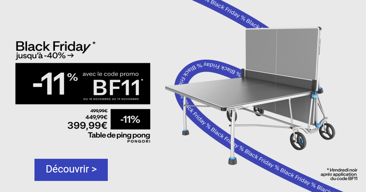 Decathlon  offre du moment
