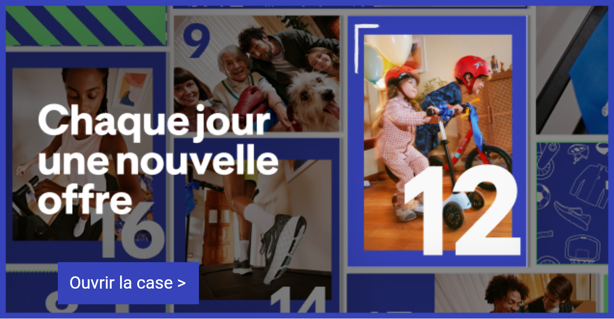 Decathlon calendrier de l'avent