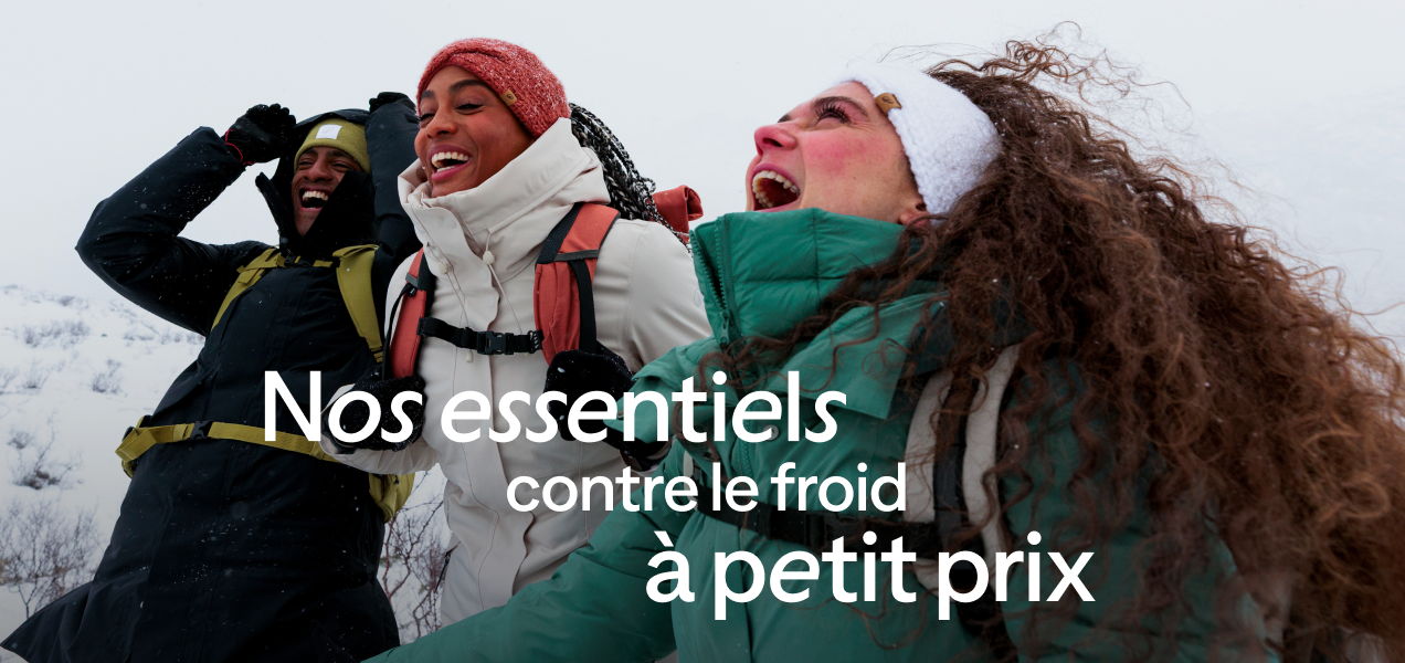Nos essentiels contre le froid à petit prix