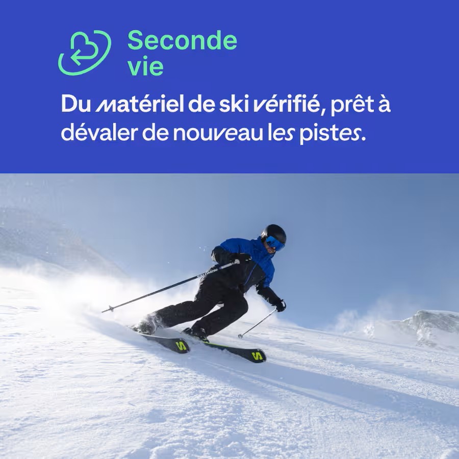Banner seconde vie ski