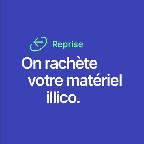 On rachète votre matériel