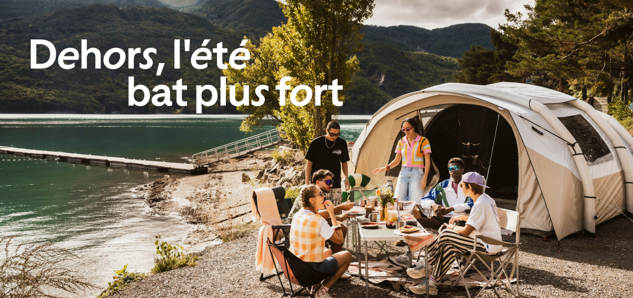 Dehors, l'été bat plus fort