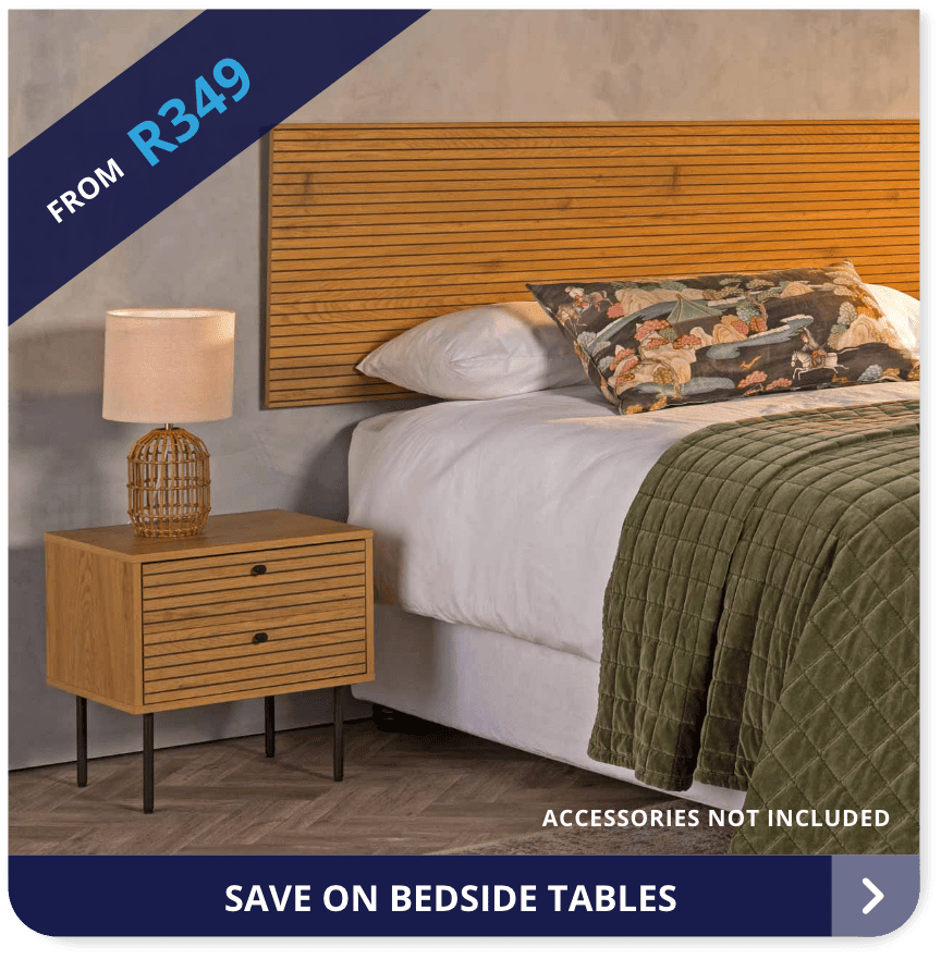 bedside tables