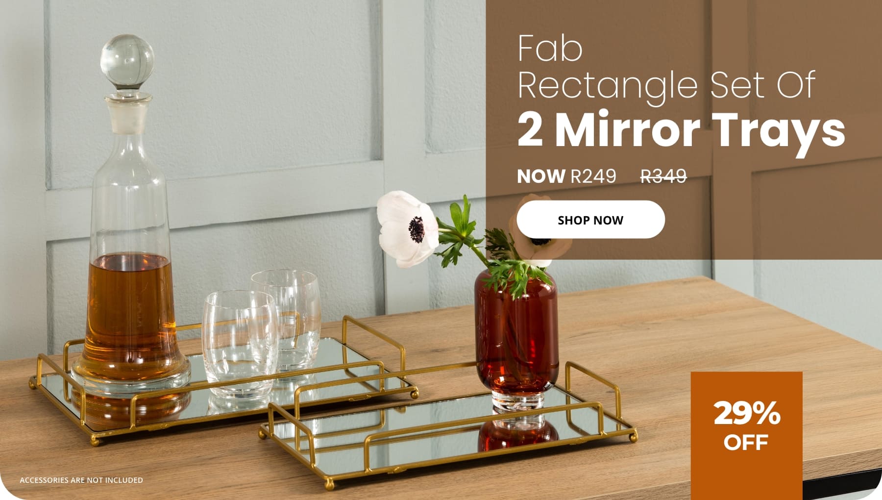 mirror tray