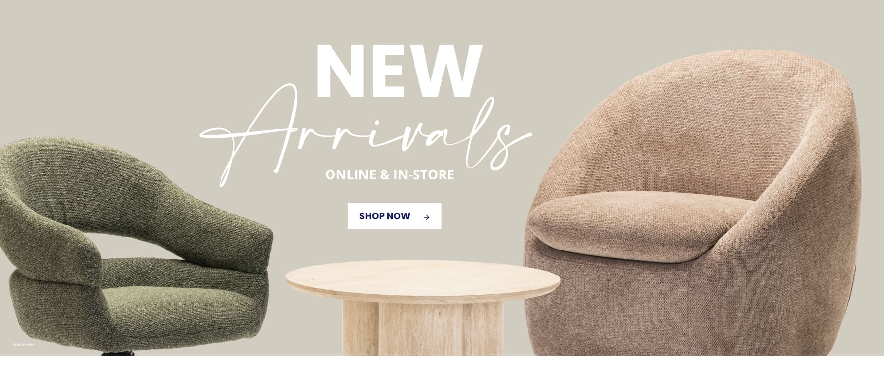 new arrivals