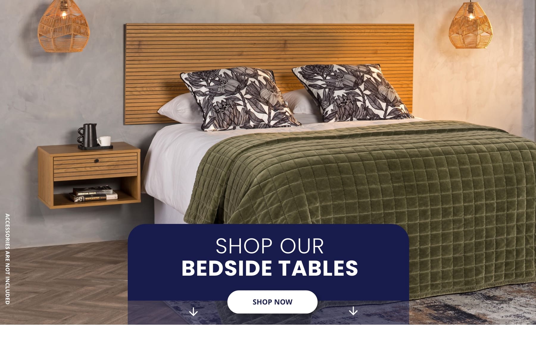 bedside tables