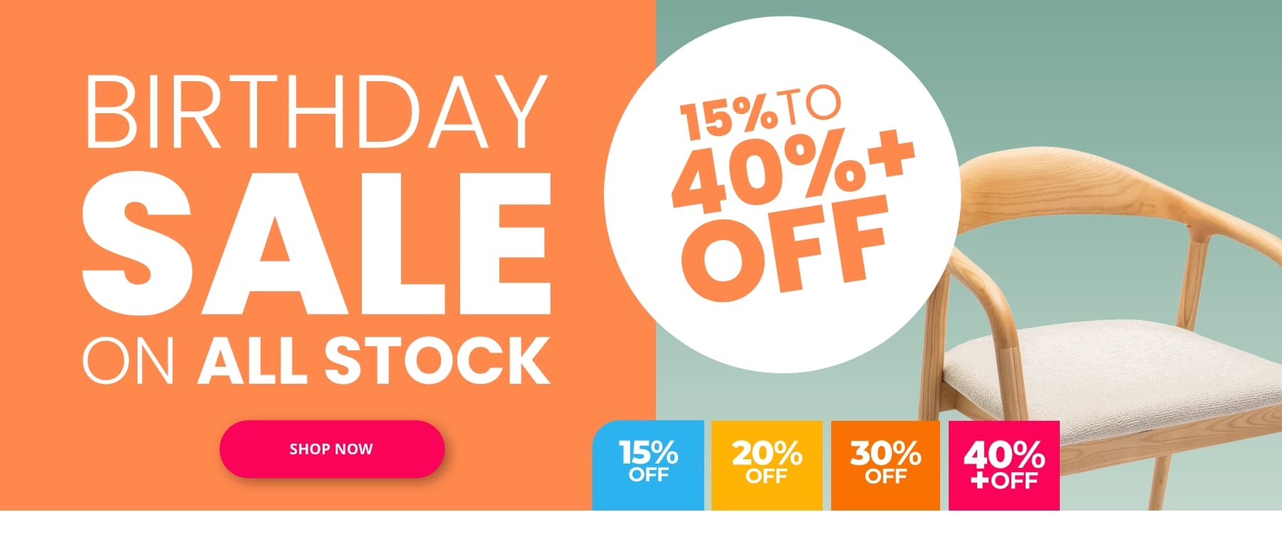 BIRTHDAY SALE