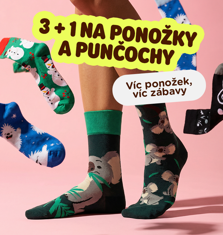  3 + 1 na ponožky a punčochy