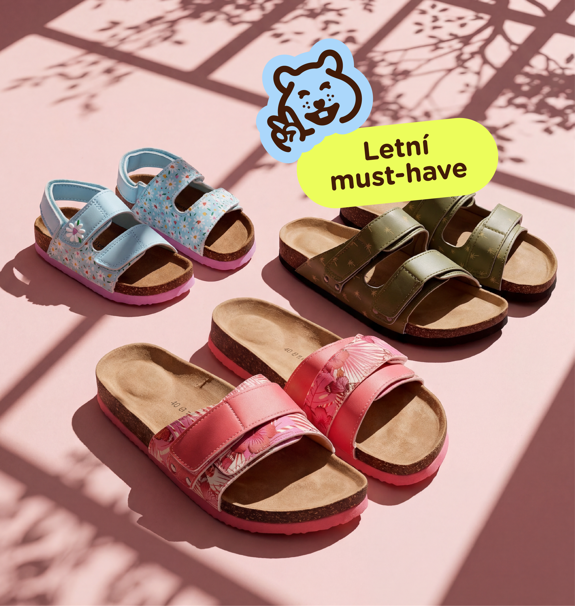  Korkové pantofle v nových designech