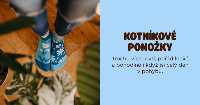  Kotníkové ponožky