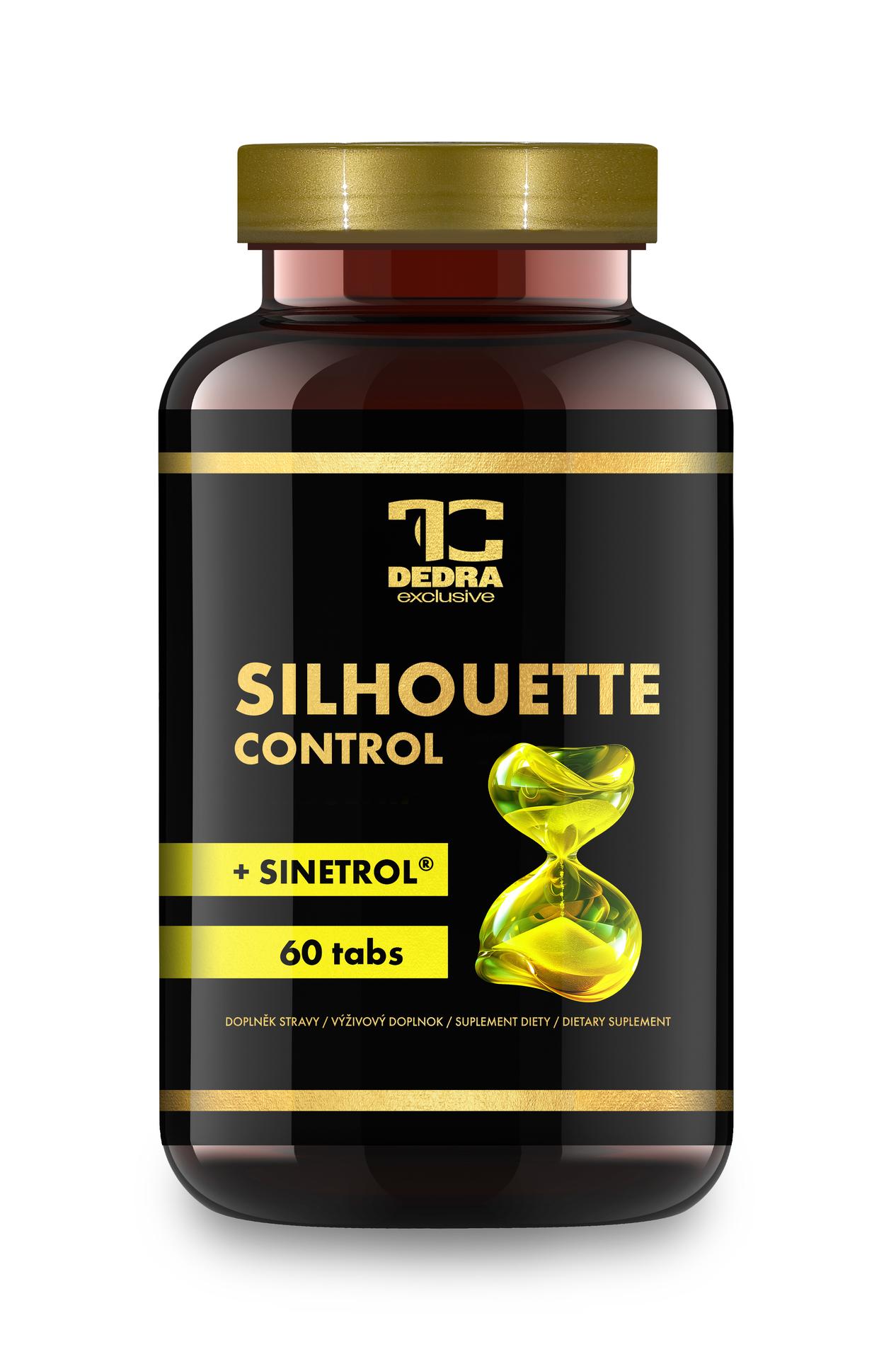 60 kapslí SILHOUETTE CONTROL + SINETROL®, podpora hubnutí doplněk stravy 