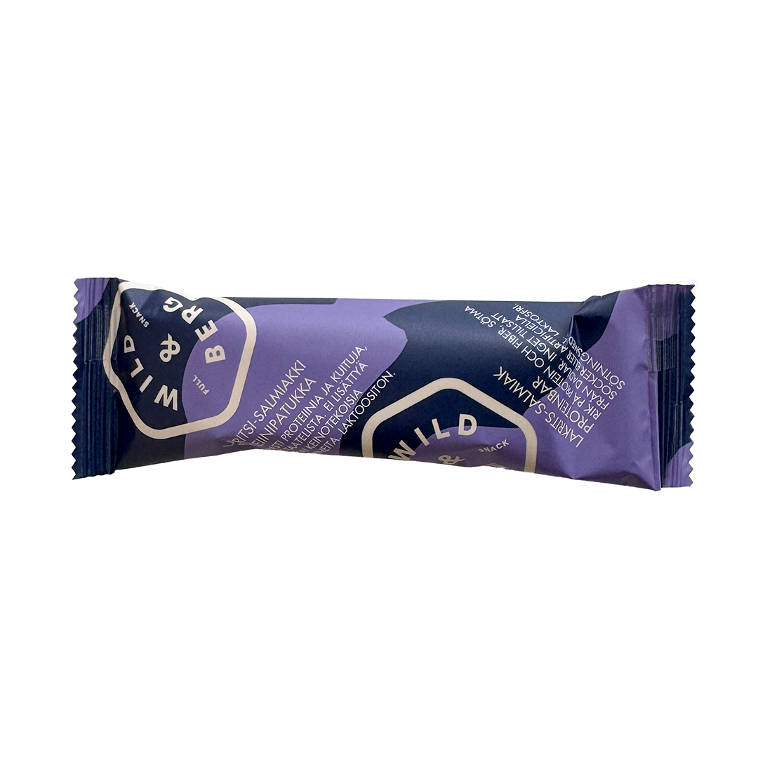 Image of Wild&Berg Lakritsi-salmiakki proteiinipatukka