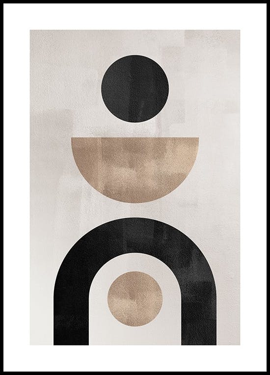 Berlin Shapes No1 Poster