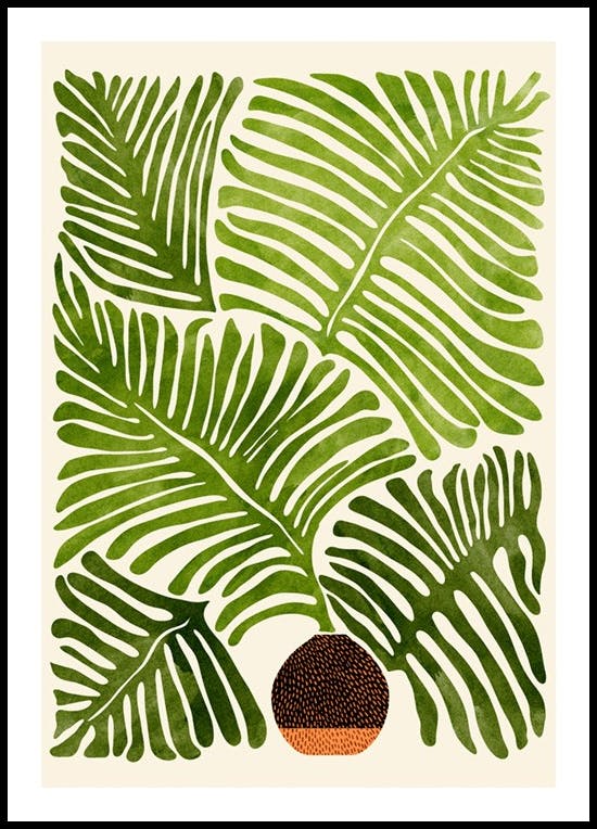 Kristian Gallagher - Summer Fern Poster