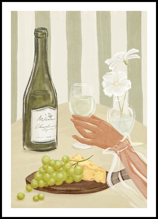 Time for Wine Poster