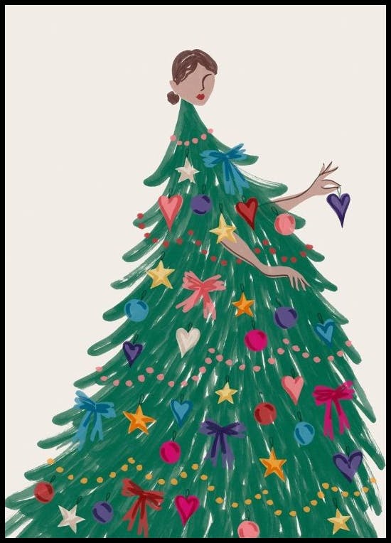 Dress for the Holidays Poster