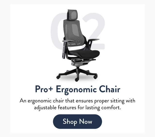 Shop Pro+ Ergonomic Chair