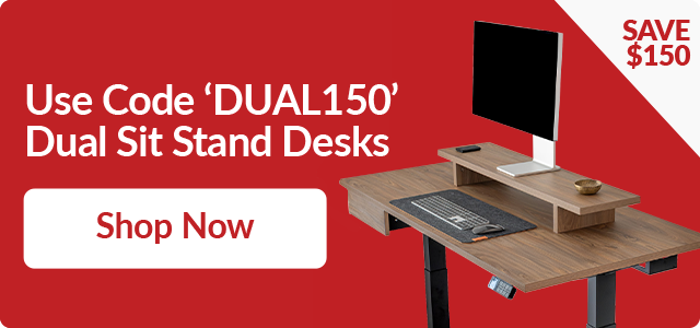 $150 Off Desky Dual Desks