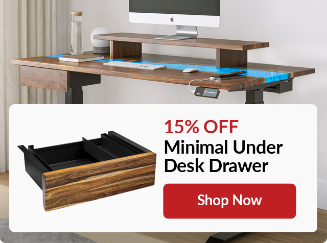15% Off Minimal Under Drawers