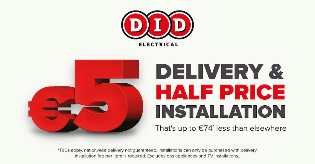 DID Electrical - €5 delivery and half price installation