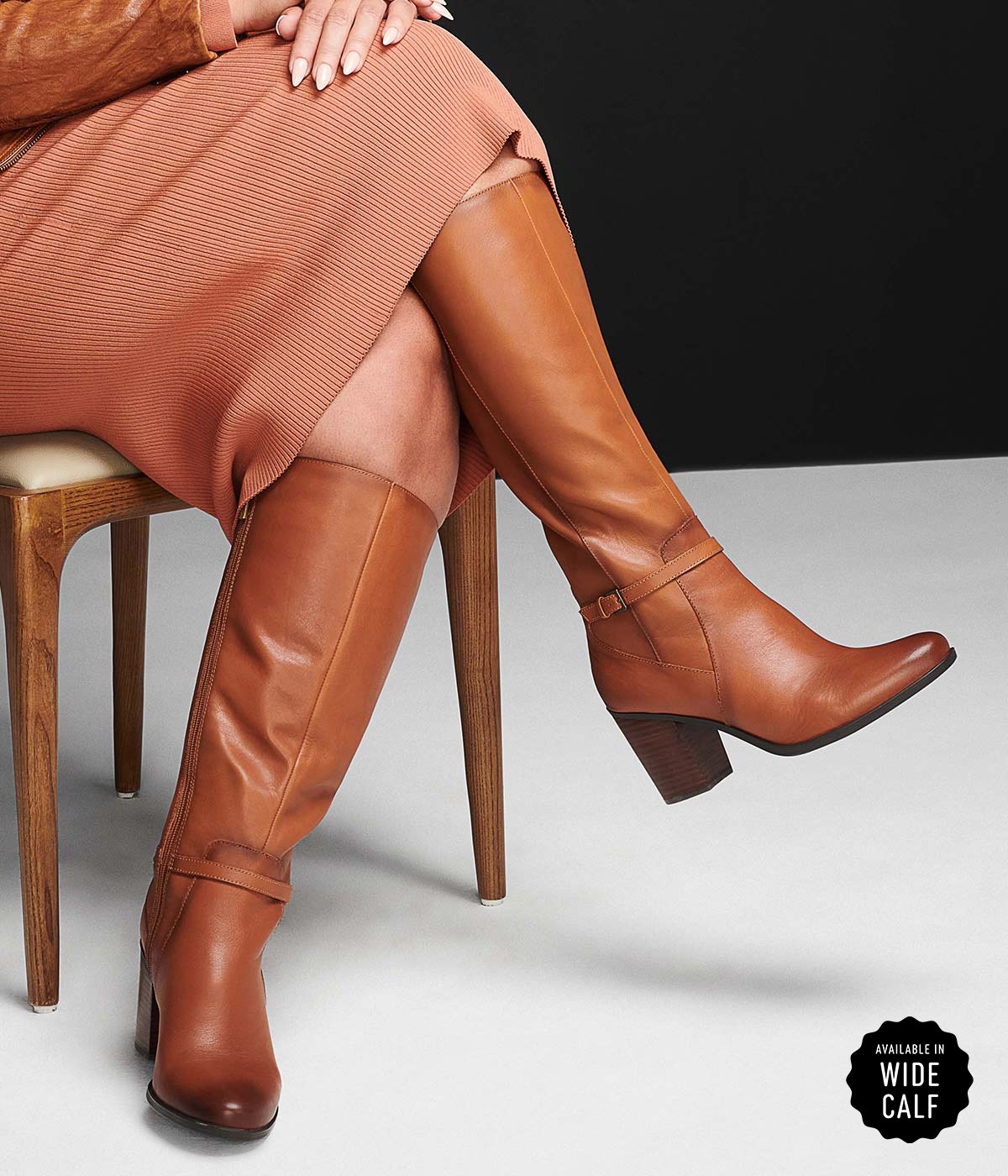 NATURALIZER • Kalina Leather Tall Boot • Available in Wide Calf • Available in Wide Calf • SHOP NOW