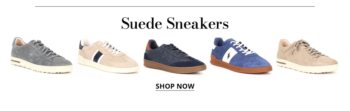 Suede Sneakers SHOP NOW