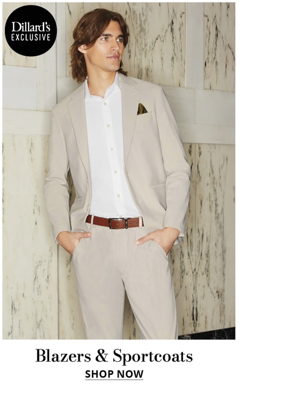 Blazers & Sportcoats SHOP NOW