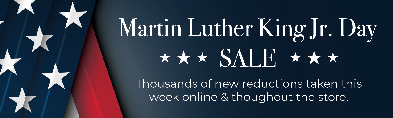 Thousands of new reductions taken this week online & throughout the store.