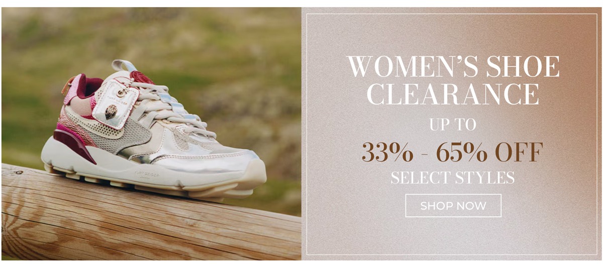 65% OFF SELECT WOMEN'S SHOES