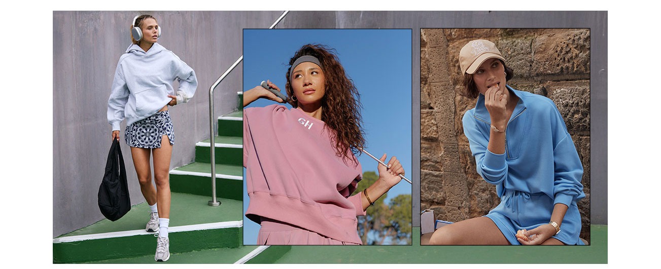 Luxe Athleisure • Polished comfort for wherever the day takes you • Shop Activewear